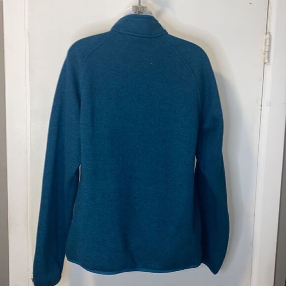 TELLURIDE CLOTHING CO Blue Coral 1/4 Zip Knit Pullover-M NWT - Picture 3 of 5